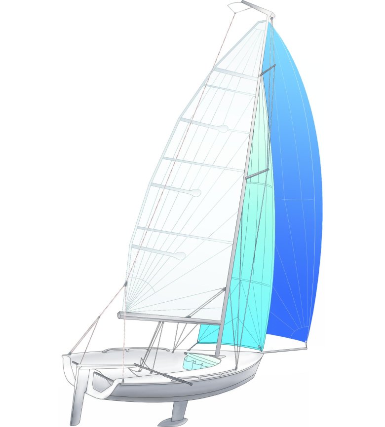 Строение яхты парусной