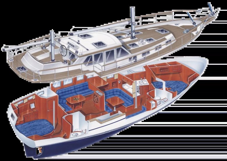 Яхта nauticat 441