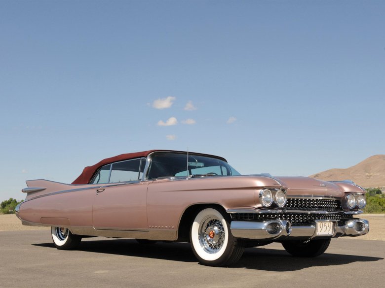 Cadillac eldorado 1959 pink