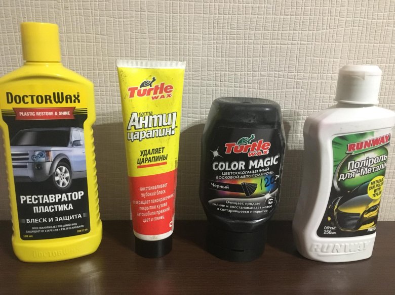 Реставратор пластика автомобиля от царапин