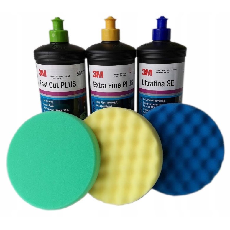 3м абразивные и полировочные пасты для автомобиля