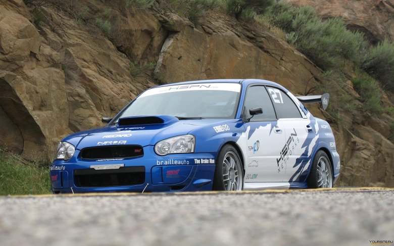 Subaru impreza rally