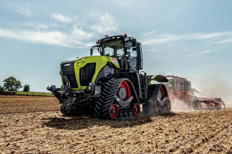 Трактор claas xerion