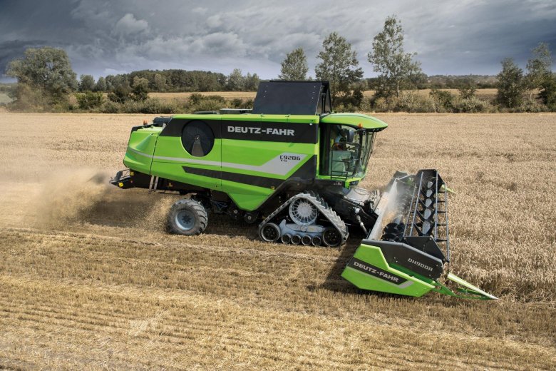 Deutz fahr комбайн