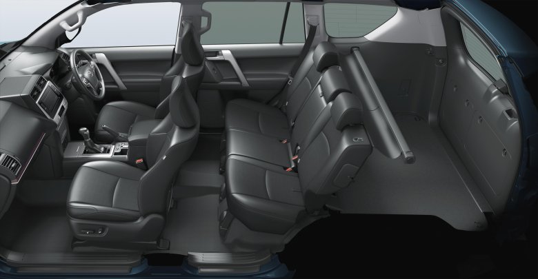 Тойота ленд крузер прадо салон