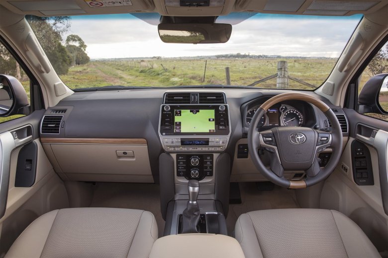 Toyota land cruiser prado 2021 interior