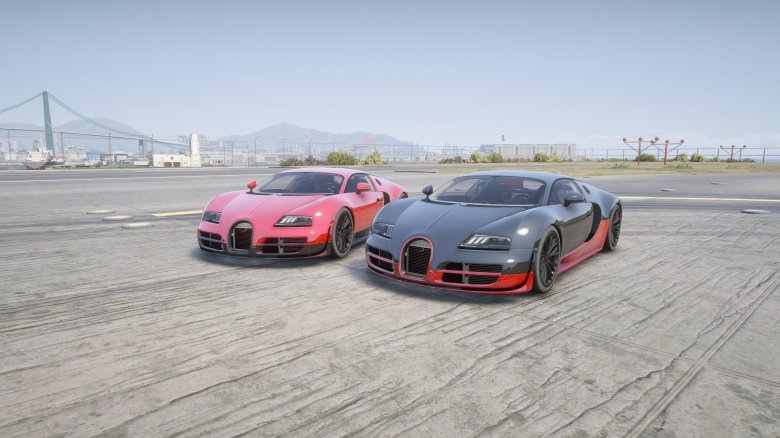 Бугатти в гта 5