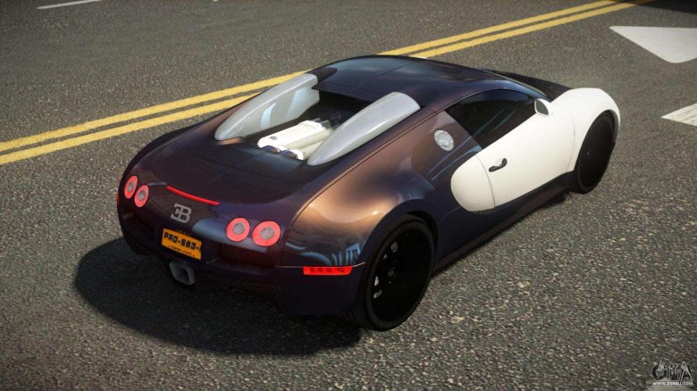 Bugatti veyron для gta 4