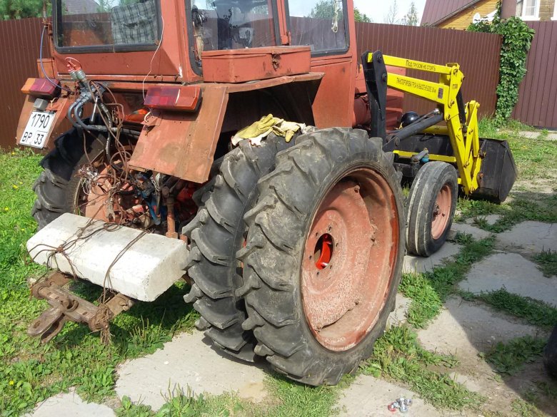 Трактор т 25 с куном