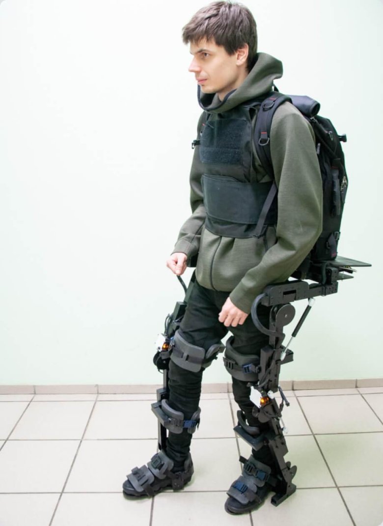 Российский экзоскелет для военных