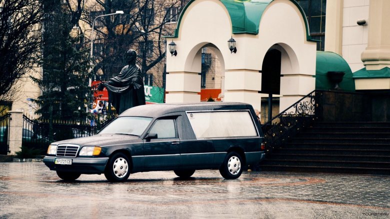 Mercedes-benz w126 катафалк