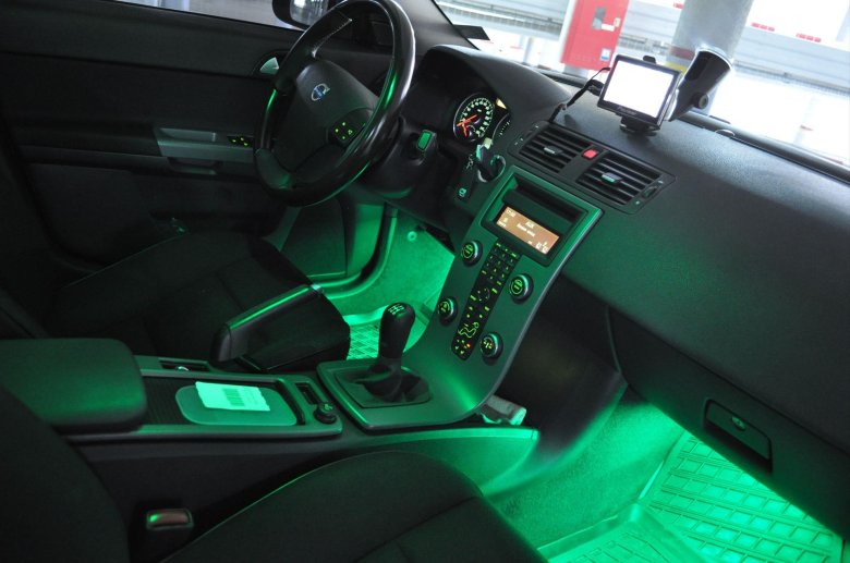 Volvo s40 подсветка