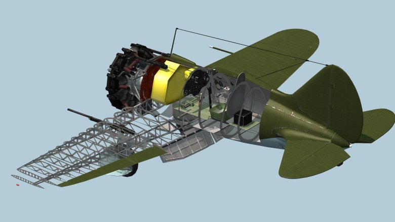 И 16 тип 28 советский истребитель