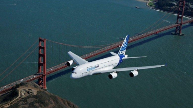 Сан франциско с самолета