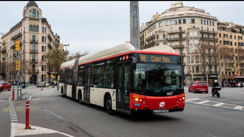 Tmb автобус барселона
