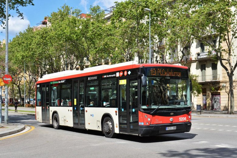 Автобус барселоны