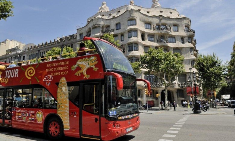 Испания экскурсионный автобус барселона