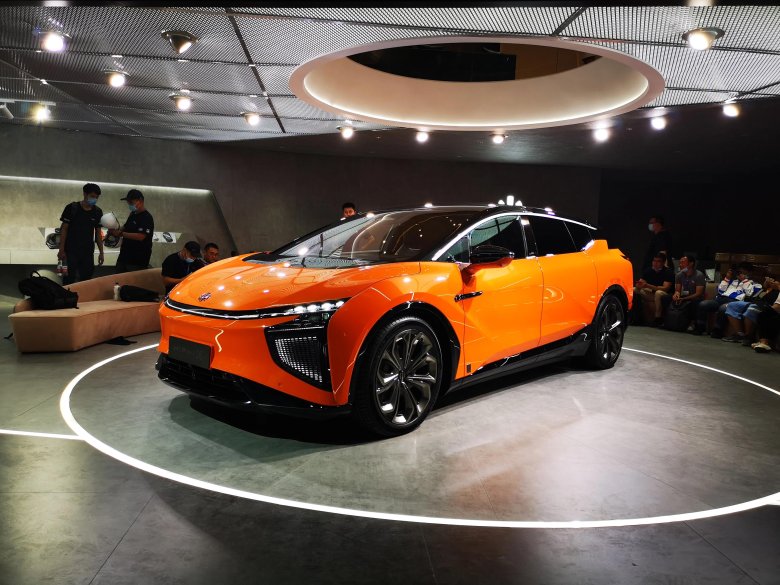 Hiphi x электромобиль