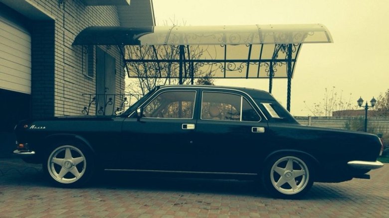 Газ 24 на дисках