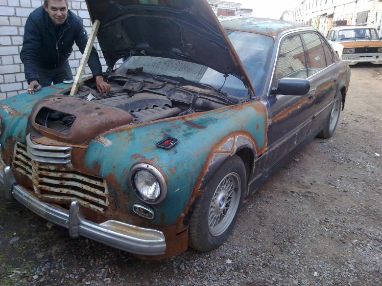 Газ м20 победа брошенная