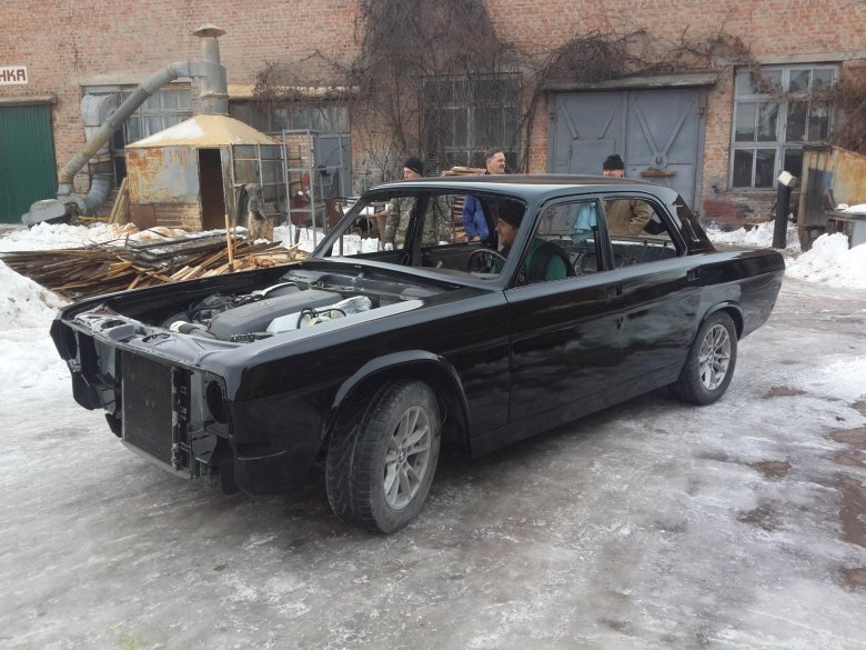 Газ 24 на базе бмв