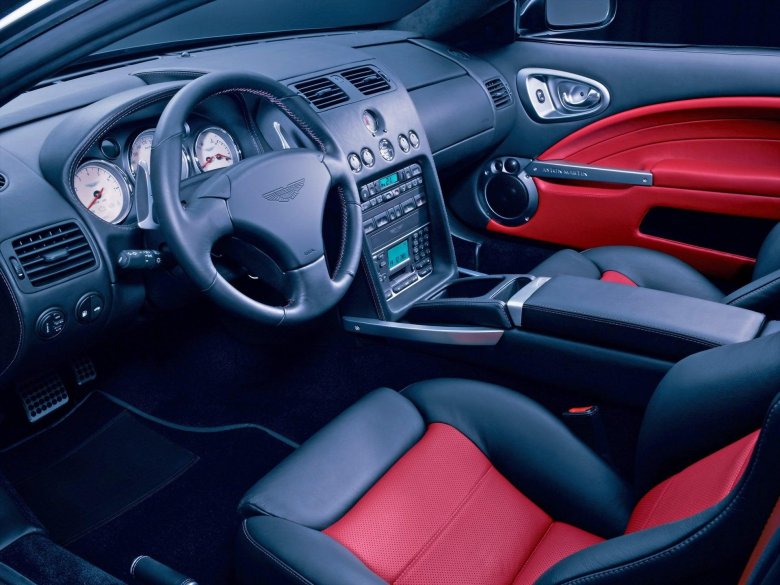 Aston martin vanquish 2005 салон