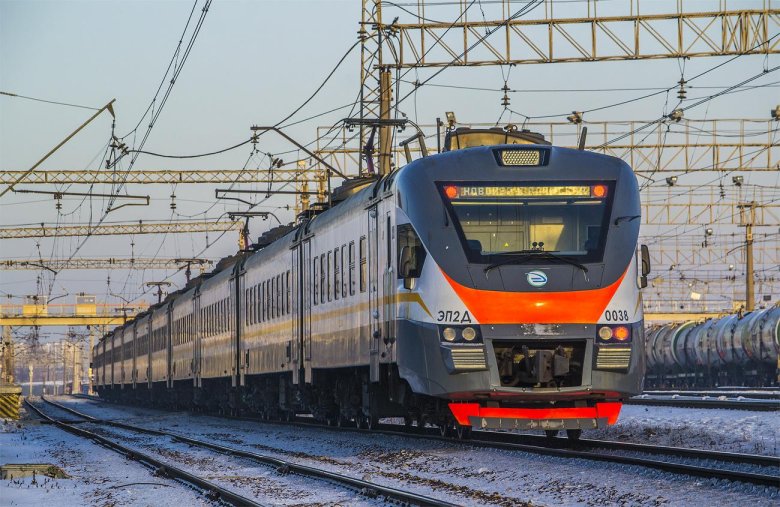 Электропоезд эп 2 д