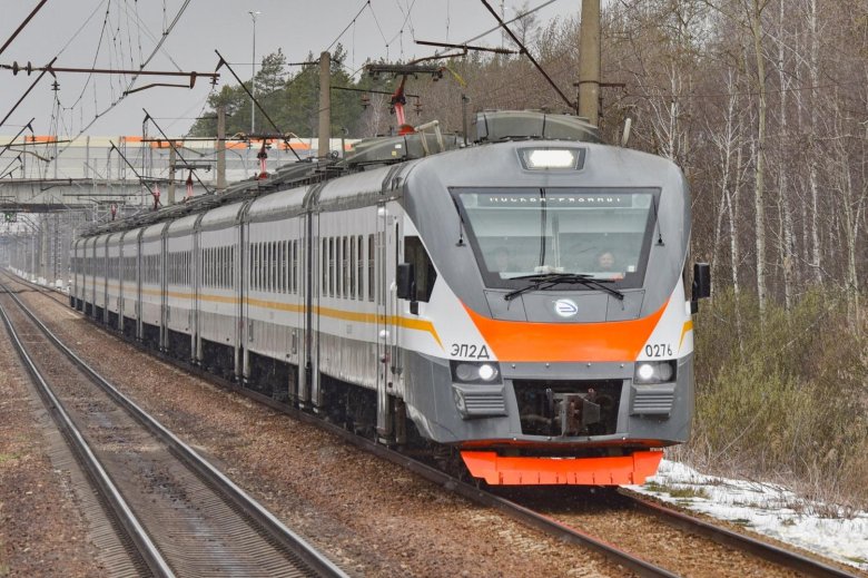 Электропоезд эп 2 д