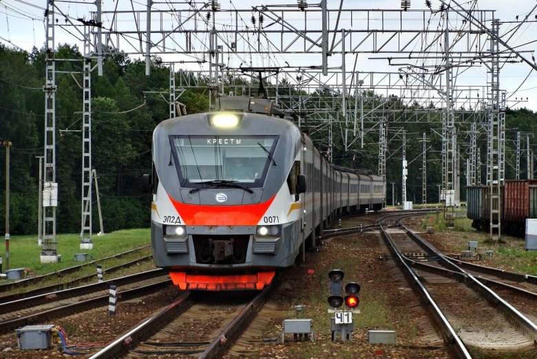 Электропоезд эп 2 д