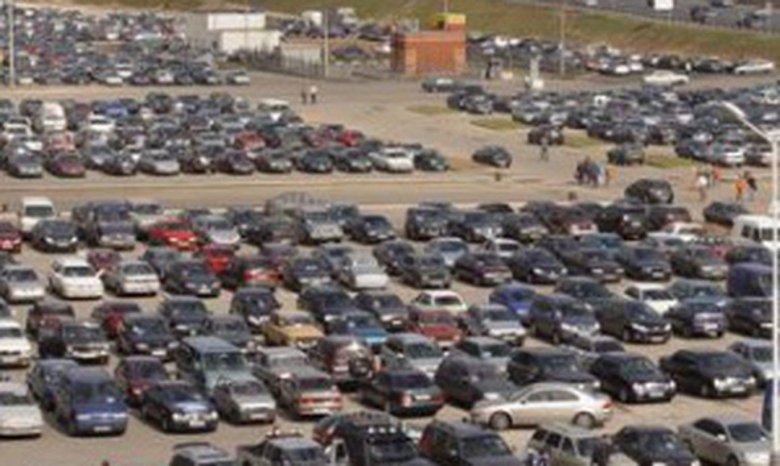 Стоянка конфискованных автомобилей