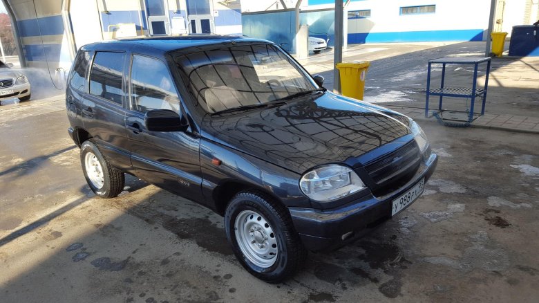Нива шевроле 2004 синий металлик
