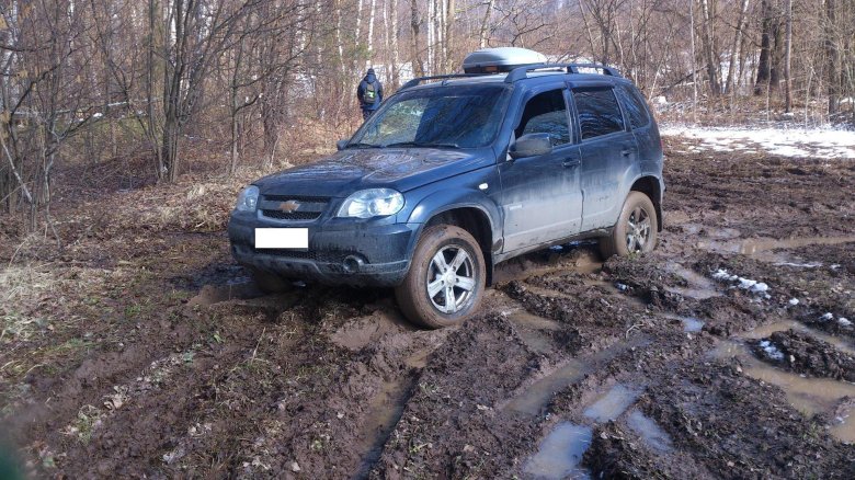 Нива шевроле по бездорожью