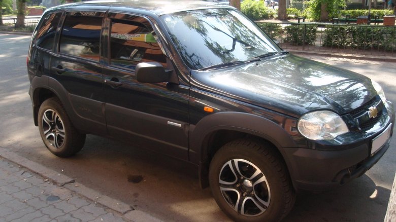 Нива шевроле дикая слива