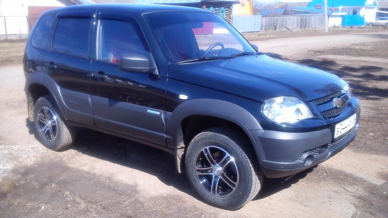 Шевроле нива на дисках