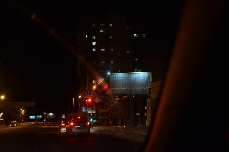 Ночные дороги самары