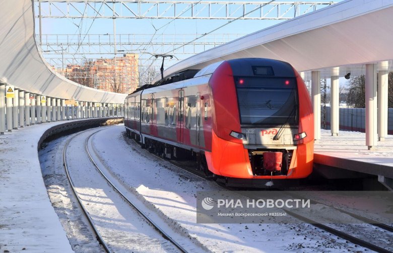 Электропоезд ласточка