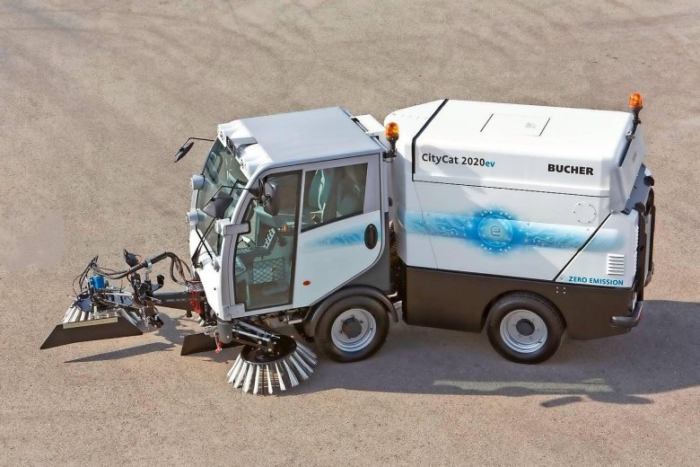 Подметально вакуумная citycat 2020 bucher