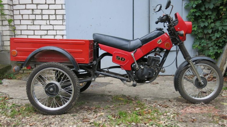 Мопед зид-50-02 грузовой