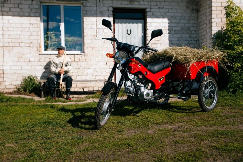 Грузовой мопед зид 50