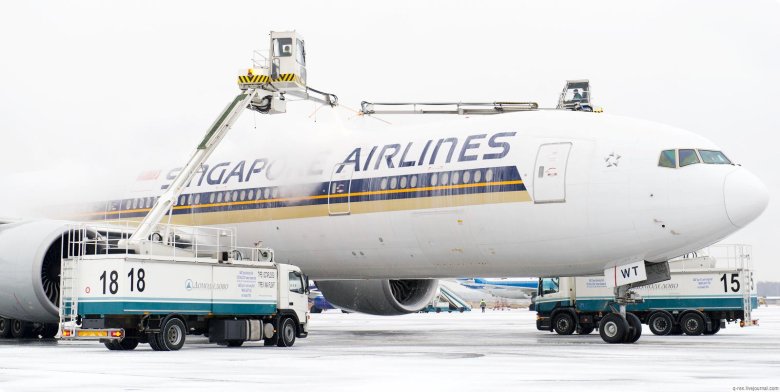 Противообледенительная обработка воздушных судов