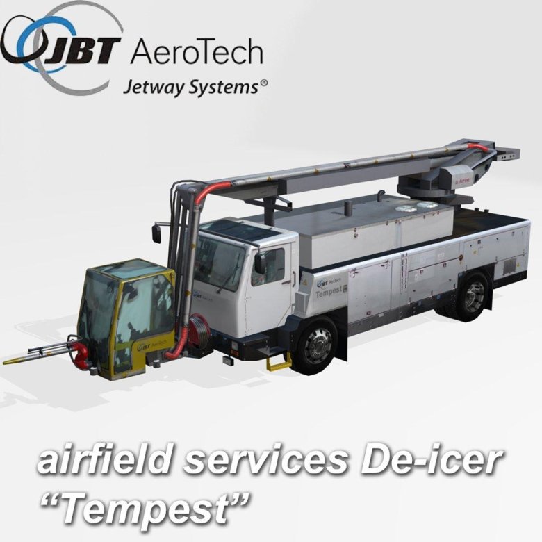 Аэродромная противообледенительная машина jbt tempest