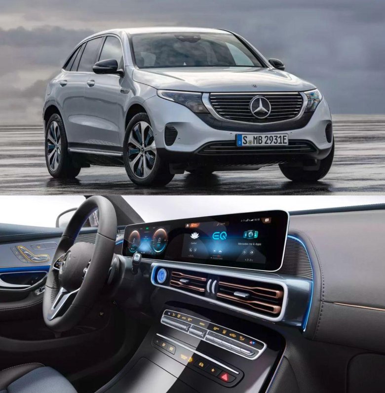 Электрический мерседес eqc
