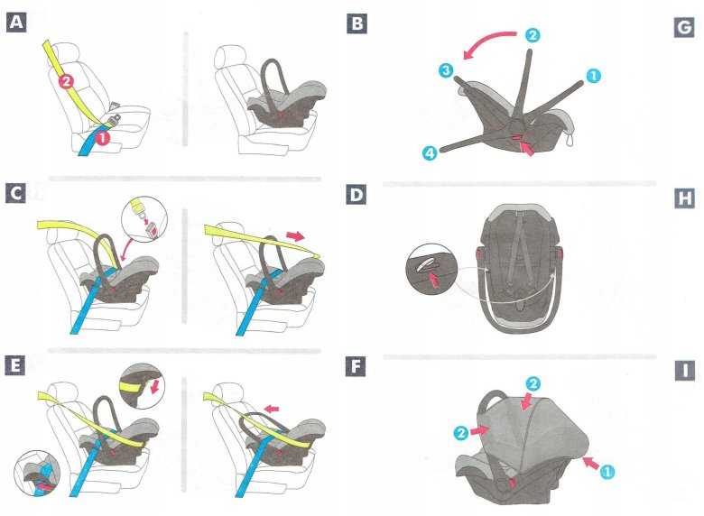 Крепеж авто люлька автолюлька в машине