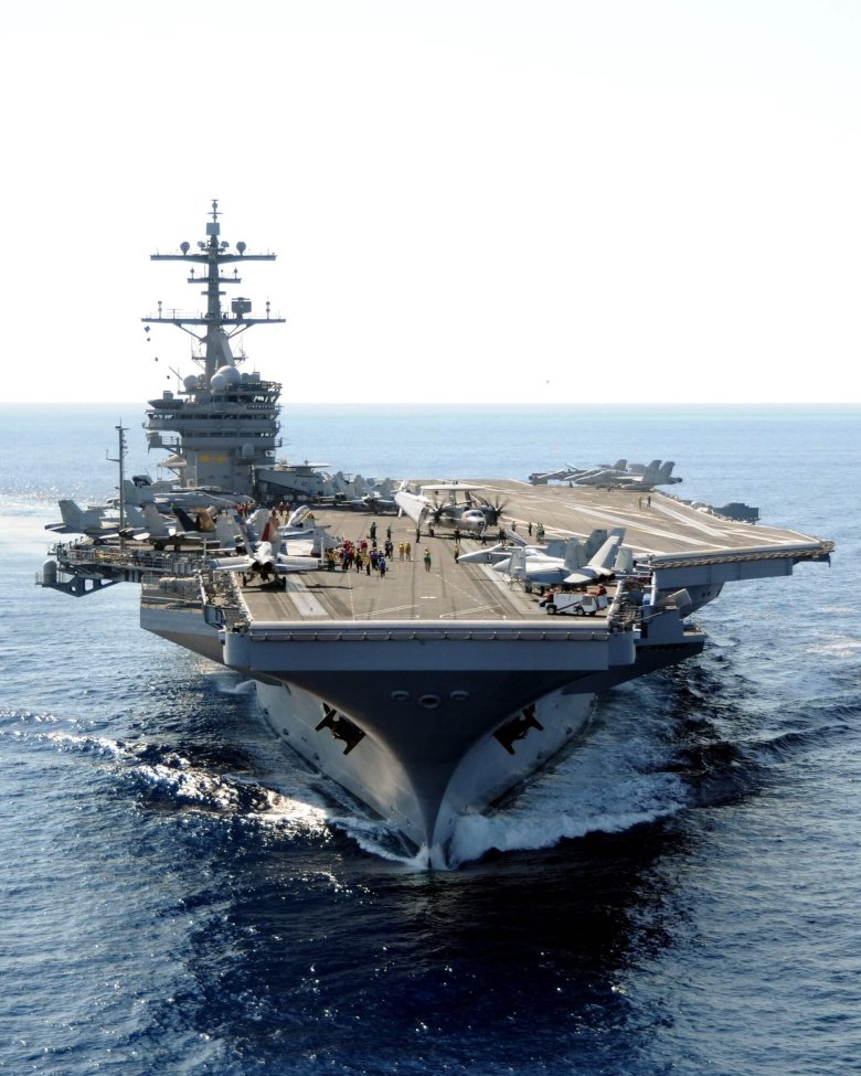 Рональд рейган авианосец
