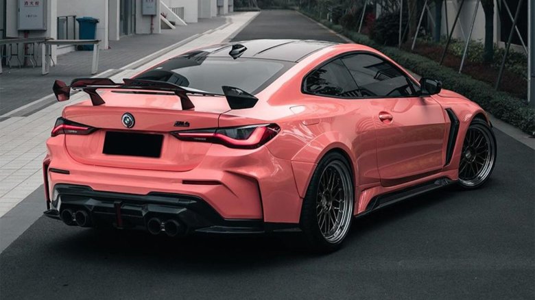 M4 2023 bmw pink