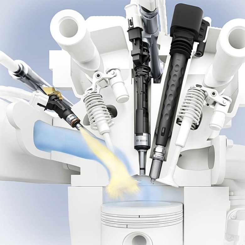 Система непосредственного впрыска топлива в дизельном двигателе