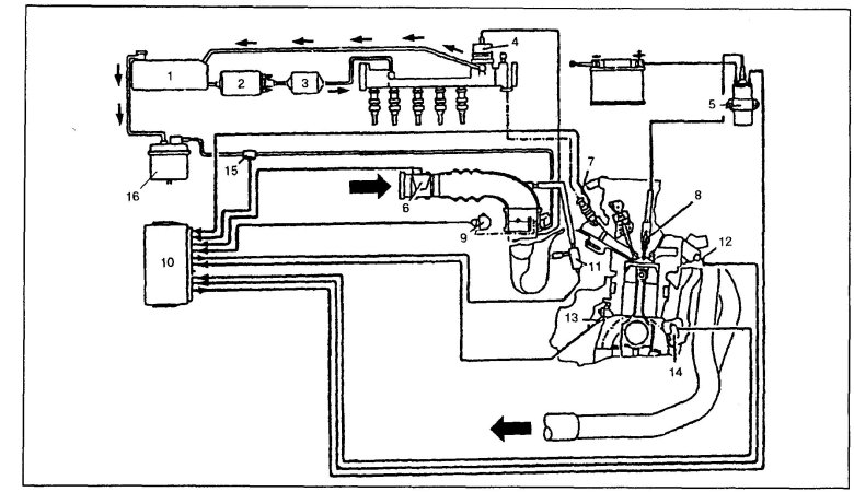Система впрыска motronic m5