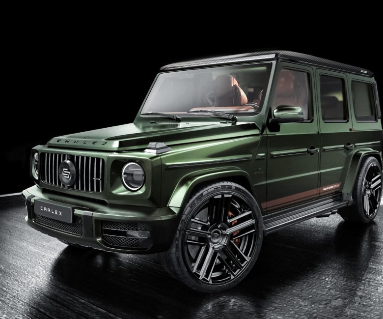 Mercedes g63 amg green