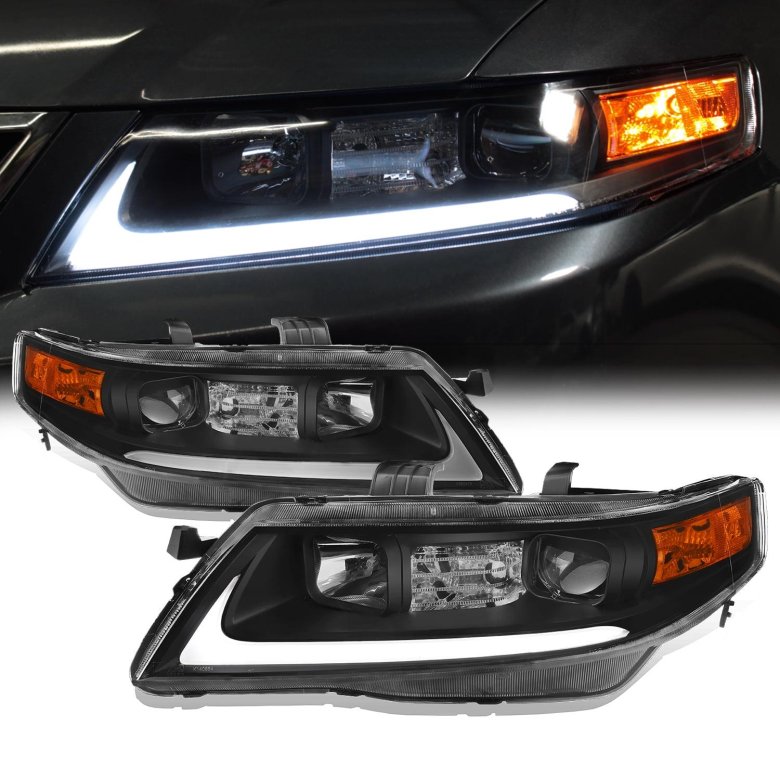 Фары acura tsx cl9 led