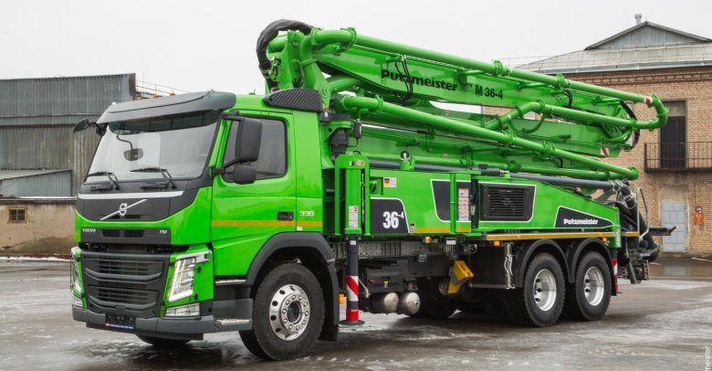 Автобетононасос putzmeister m36-4